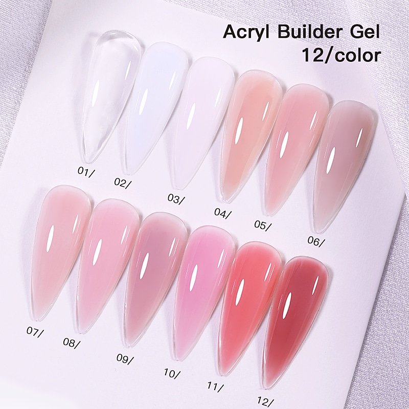 12-Color Poly Gel Collection image 2