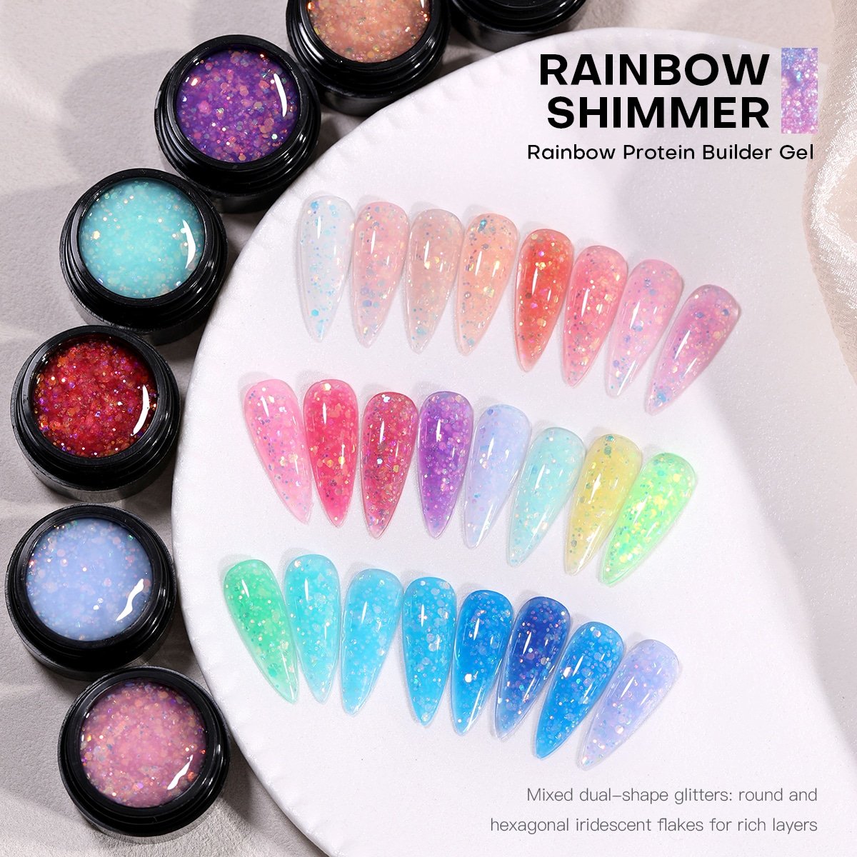 Hema/TPO-Free Rainbow Protein Builder Gel image 3