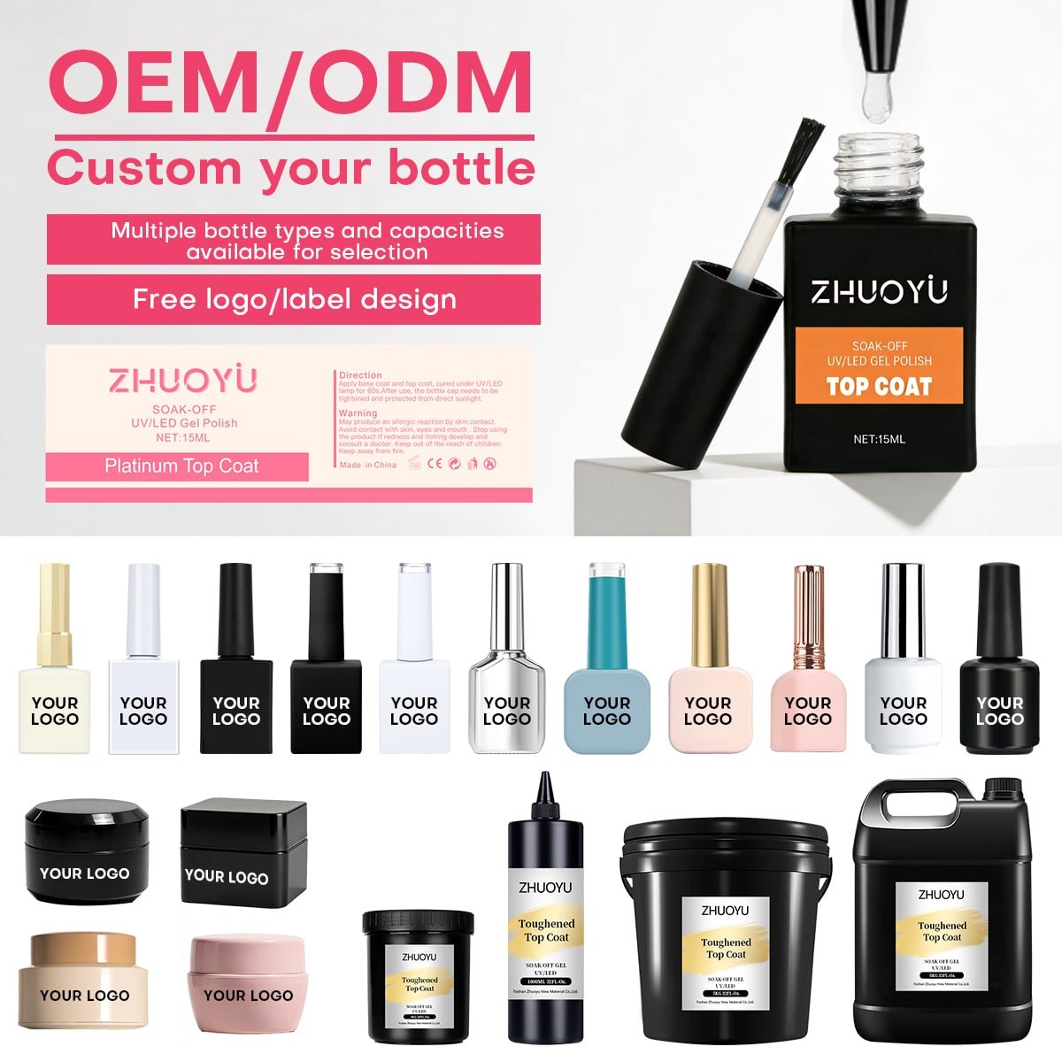 80-Color Moonlight Cat Eye Gel Polish Collection image 6