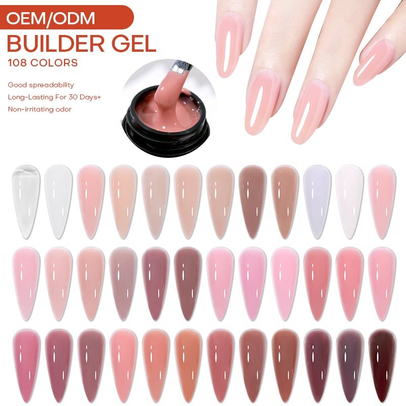 No-Heat 108-Color Builder Gel image 4