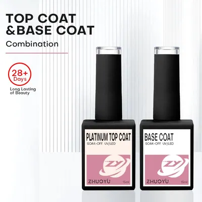 HEMA-free & TPO-free Platinum Top Coat And Base Coat