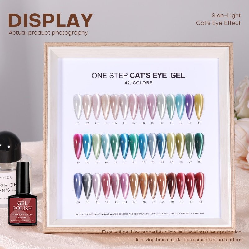 Custom One Step Cat Eye Gel Polish image 5