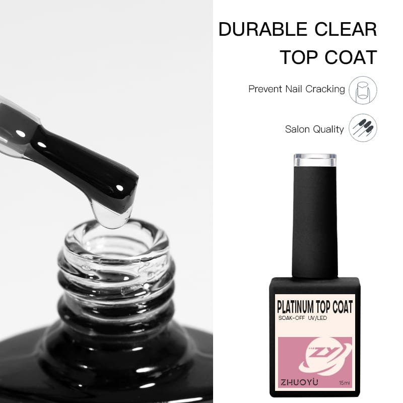 HEMA-free & TPO-free Platinum Top Coat And Base Coat image 3