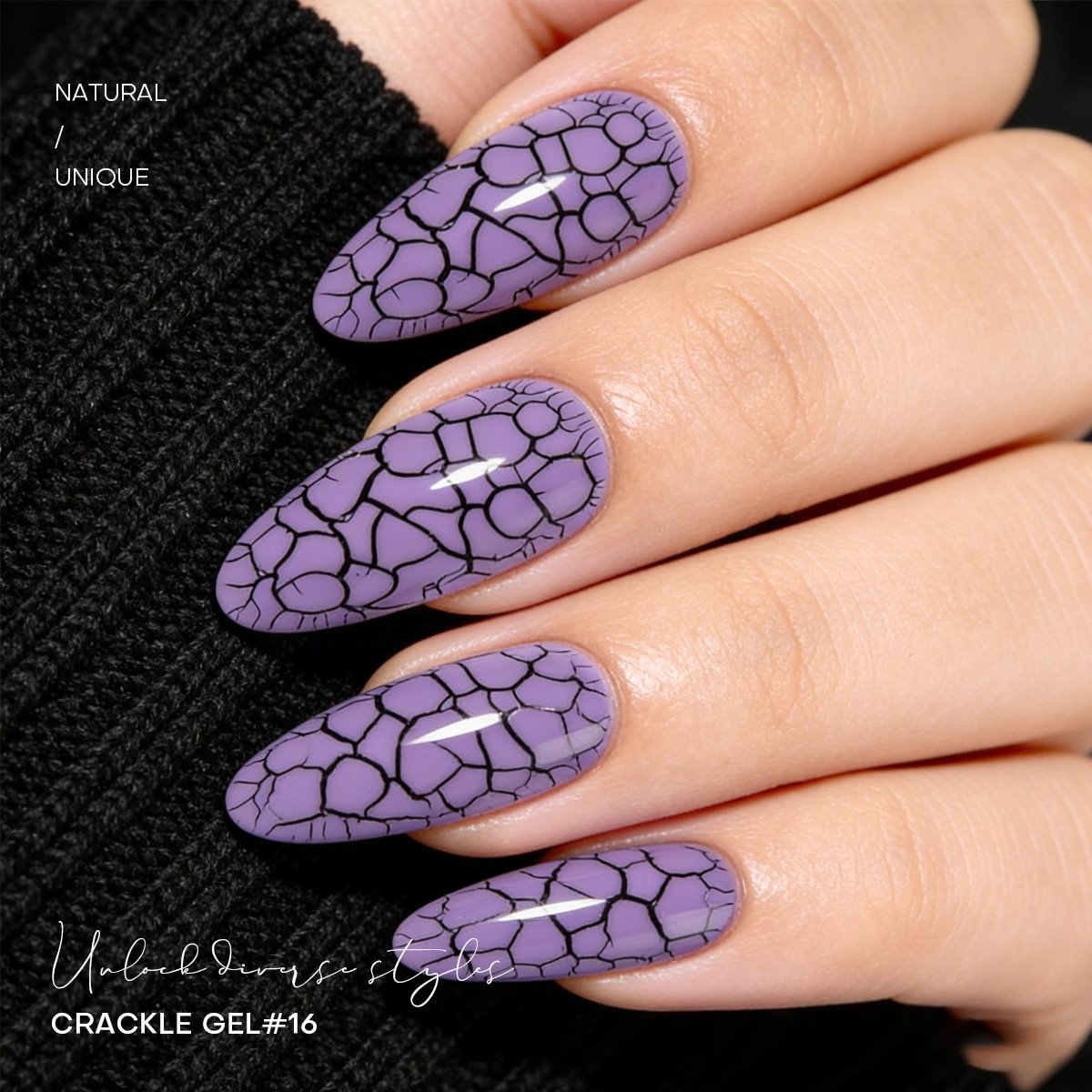 Trendy 24-Shade Crack Gel Polish image 6