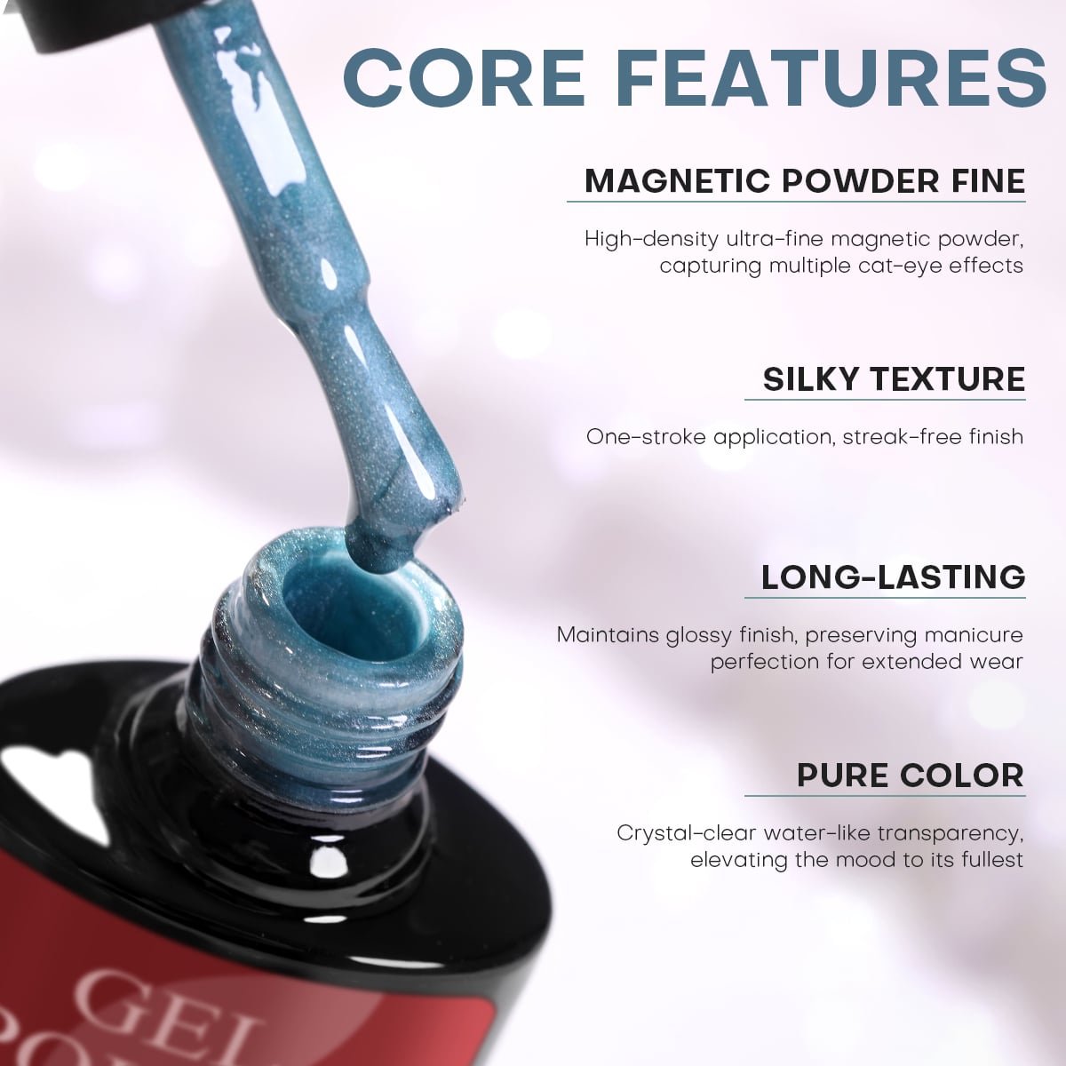 80-Color Moonlight Cat Eye Gel Polish Collection image 2