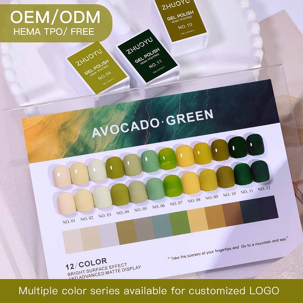 HEMA-free & TPO-free Gel Polish 12 Series image 7