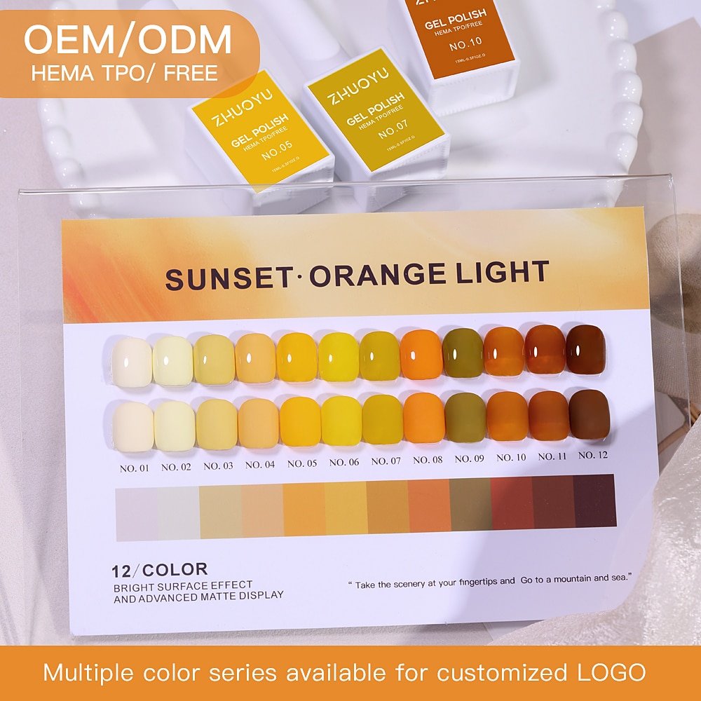 HEMA-free & TPO-free Gel Polish 12 Series image 12