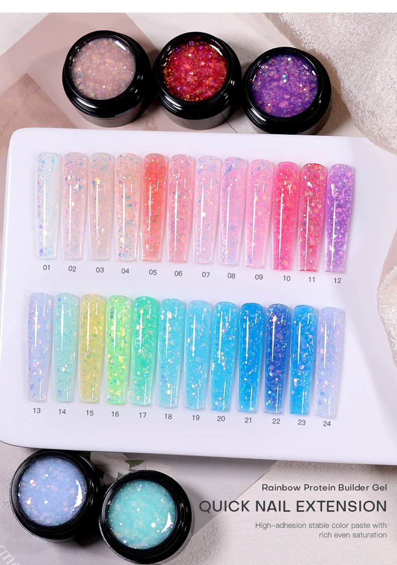 Hema/TPO-Free Rainbow Protein Builder Gel image 2