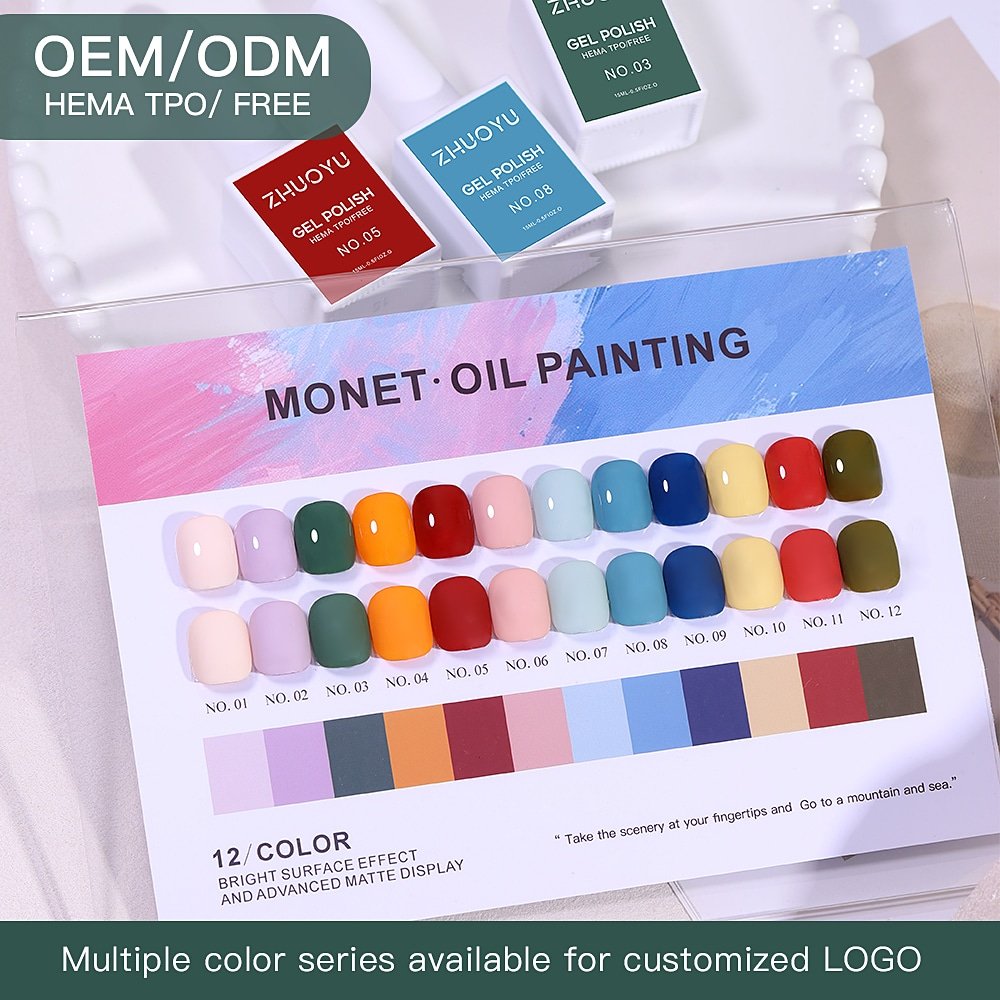 HEMA-free & TPO-free Gel Polish 12 Series image 8