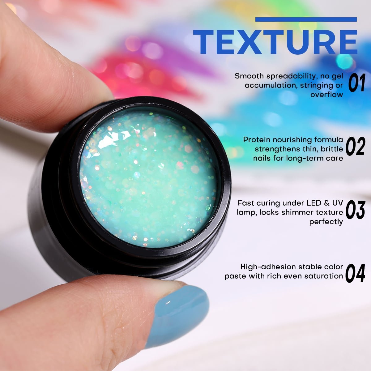 Hema/TPO-Free Rainbow Protein Builder Gel image 4
