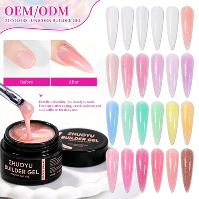 Custom 24-Color Unicorn Builder Gel