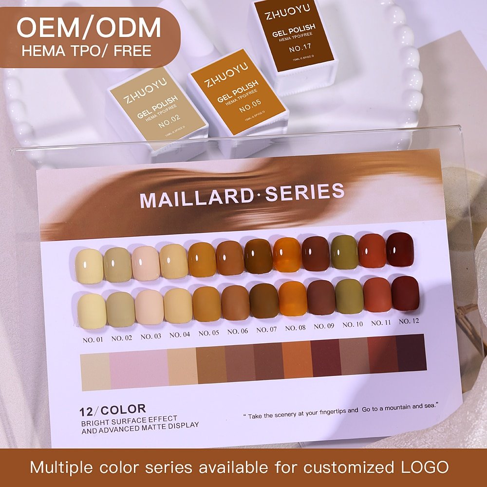 HEMA-free & TPO-free Gel Polish 12 Series image 9